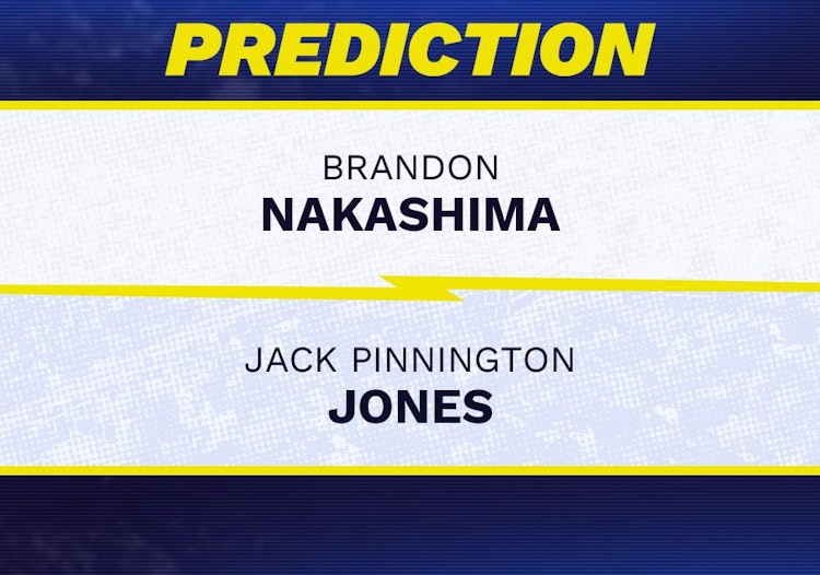 Brandon Nakashima vs Jack Pinnington Jones Tennis Prediction.