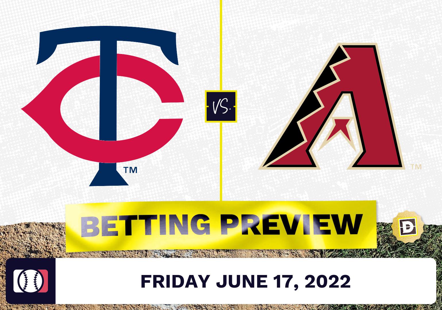 Twins vs. Diamondbacks Prediction and Odds - Jun 17, 2022