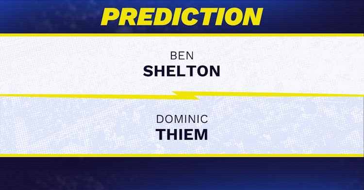 Ben Shelton vs Dominic Thiem Tennis Prediction.