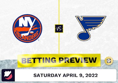 Islanders vs. Blues Prediction and Odds - Apr 9, 2022