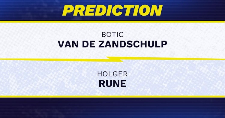 Botic Van de Zandschulp vs Holger Rune Tennis Prediction.