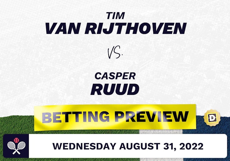 Tim van Rijthoven vs. Casper Ruud Predictions - Aug 31, 2022