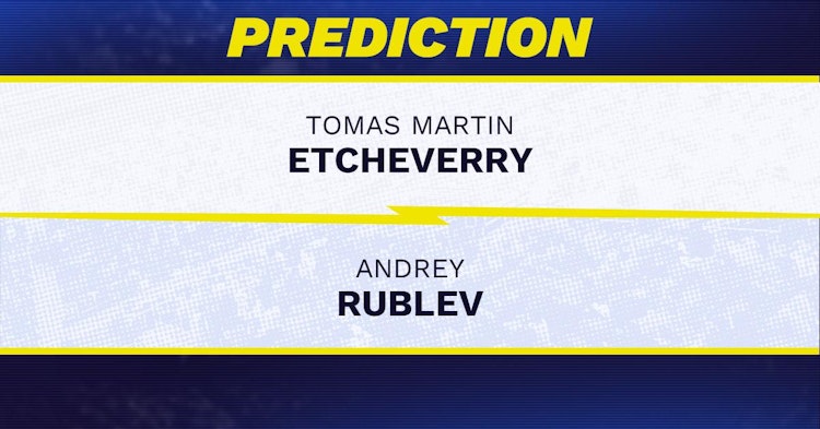 Tomas Martin Etcheverry vs. Andrey Rublev Prediction, Odds, Picks for ATP Montreal 2024