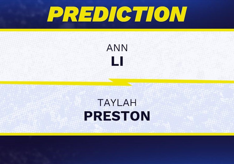 Ann Li vs Taylah Preston Tennis Prediction.