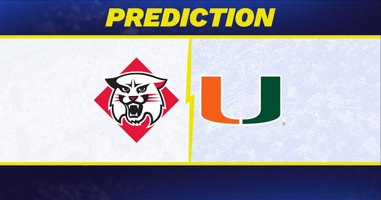 Miami (FL)-Davidson Predictions and Game Preview.
