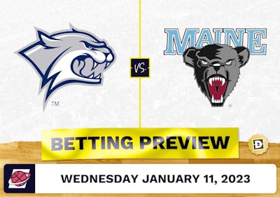 New Hampshire vs. Maine CBB Prediction and Odds - Jan 11, 2023