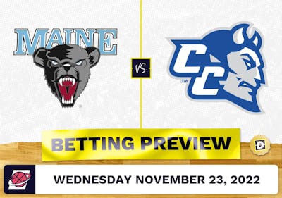 Maine vs. Central Connecticut State CBB Prediction and Odds - Nov 23, 2022