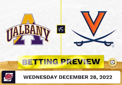 Albany vs. Virginia CBB Prediction and Odds - Dec 28, 2022