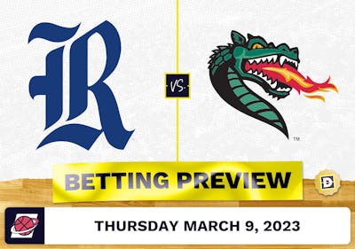 Rice vs. UAB CBB Prediction and Odds - Mar 9, 2023