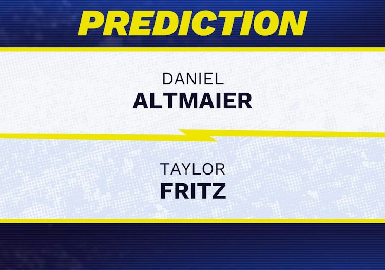 Daniel Altmaier takes on Taylor Fritz in ATP Lyon action.