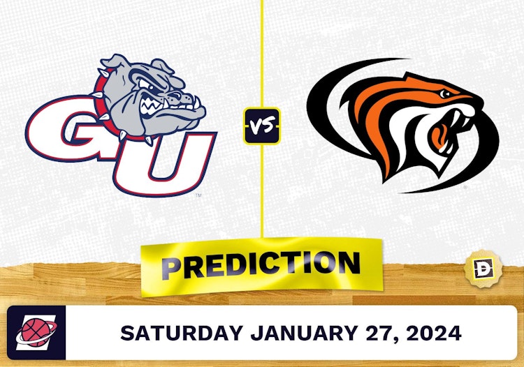 Gonzaga vs. Pacific Prediction, Odds, College Basketball Picks [1/27/2024]