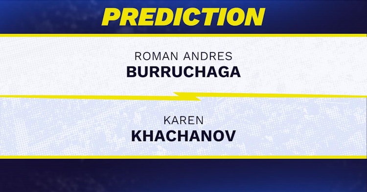 Roman Burruchaga vs Karen Khachanov Tennis Prediction.