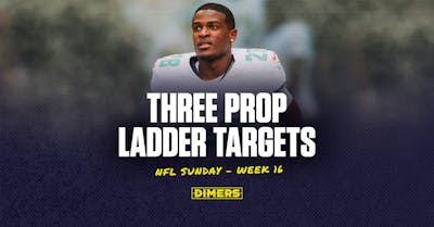 NFL Player Props: Why the data says to ladder these props on De'Von Achane, Omarion Hampton, Rico Dowdle