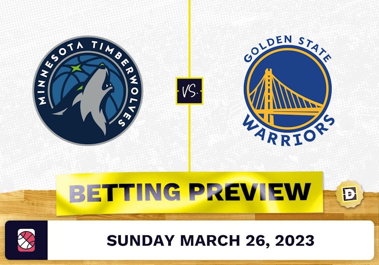 Timberwolves vs. Warriors Prediction and Odds - Mar 26, 2023