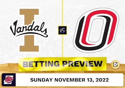 Idaho vs. Nebraska-Omaha CBB Prediction and Odds - Nov 13, 2022