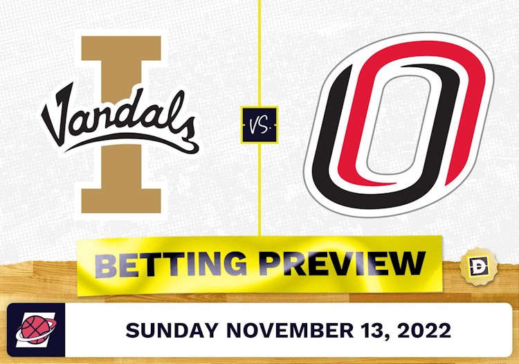 Idaho vs. Nebraska-Omaha CBB Prediction and Odds - Nov 13, 2022