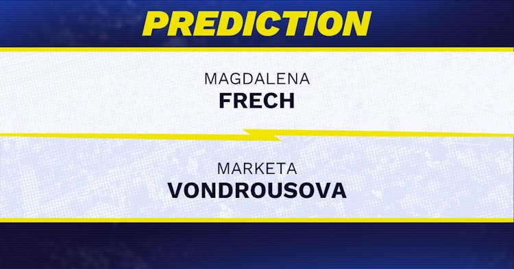 Magdalena Frech vs Marketa Vondrousova Tennis Prediction.