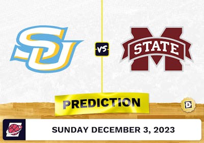 Southern University vs. Mississippi State Basketball Prediction - December 3, 2023