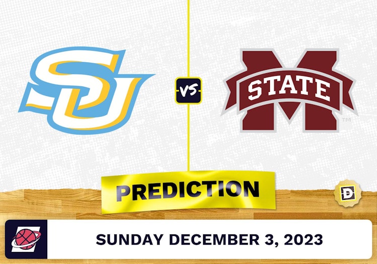 Southern University vs. Mississippi State Basketball Prediction - December 3, 2023