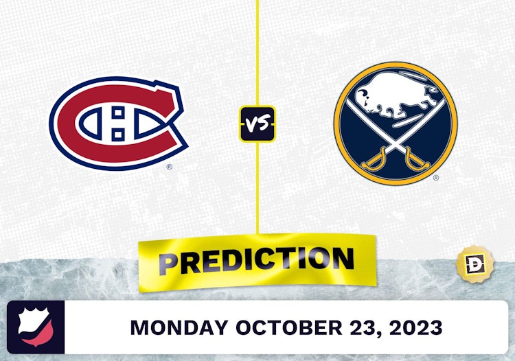 Canadiens vs. Sabres Prediction and Odds - October 23, 2023
