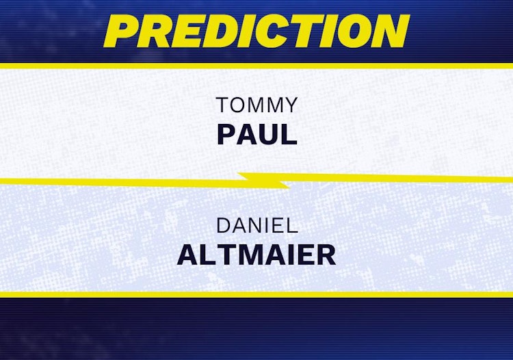 Tommy Paul vs Daniel Altmaier Tennis Prediction.
