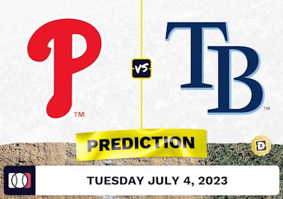 Phillies vs. Rays Prediction for MLB Tuesday [7/4/2023]