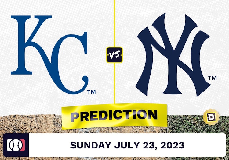 Royals vs. Yankees Prediction for MLB Sunday [7/23/2023]