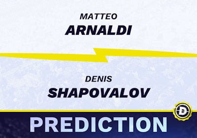 Matteo Arnaldi vs. Denis Shapovalov Prediction, Odds, Picks for ATP Miami 2024