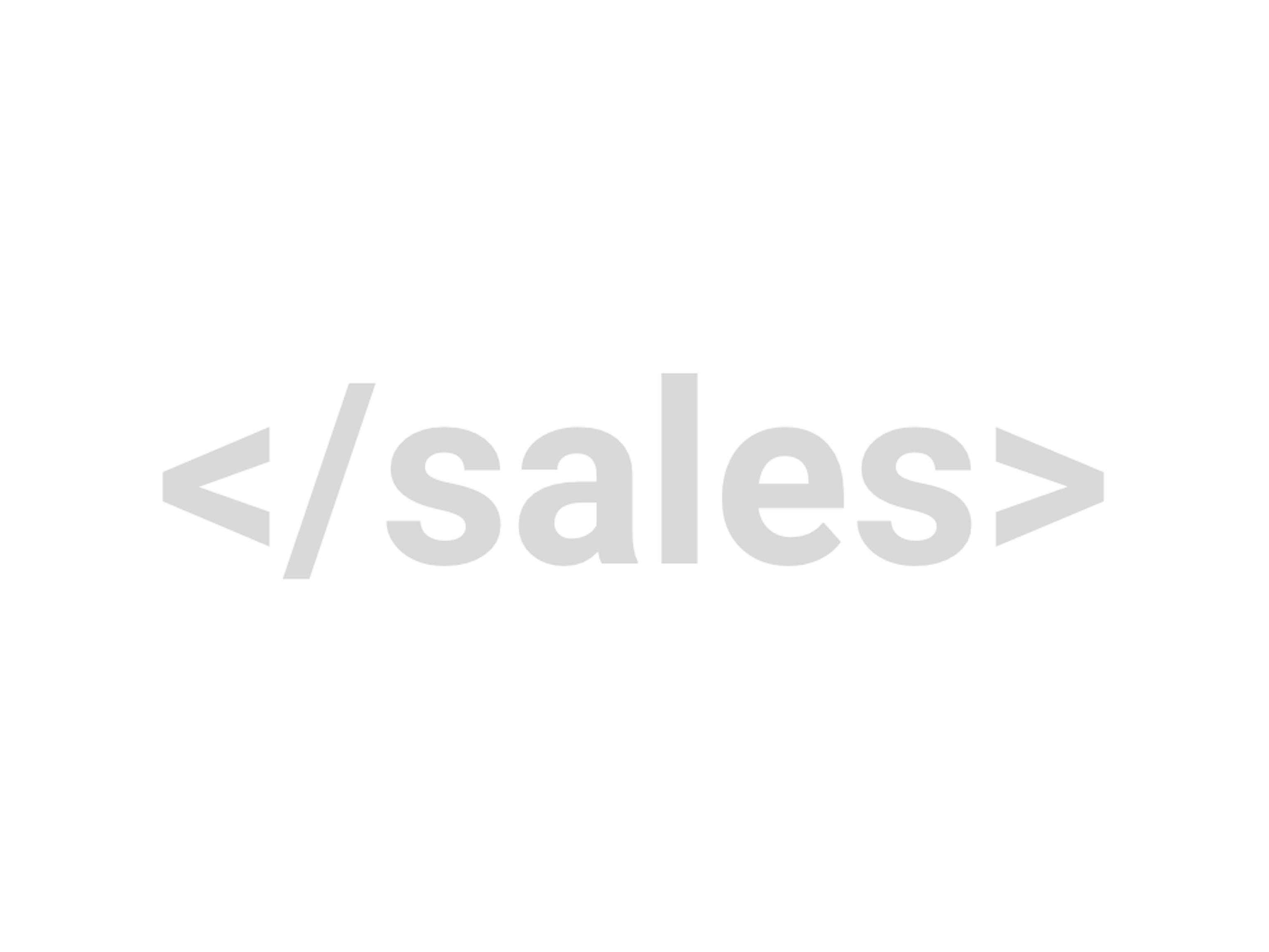 Job focus: Sales