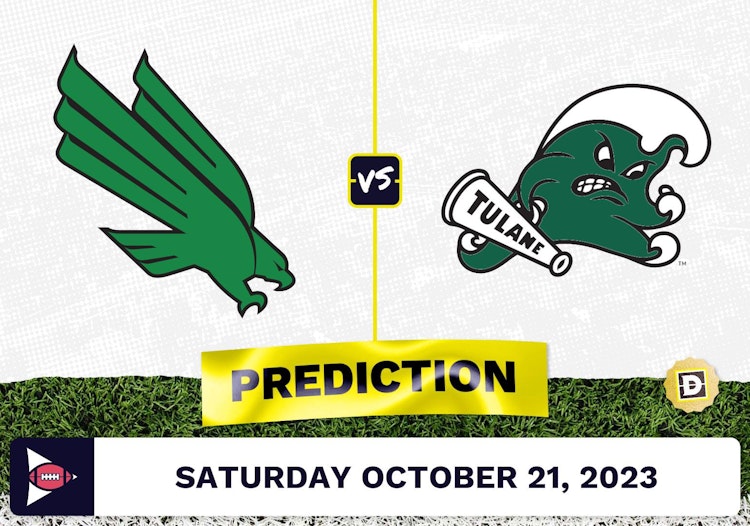 North Texas vs. Tulane CFB Prediction and Odds - October 21, 2023