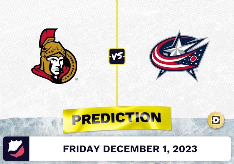 Ottawa Senators vs. Columbus Blue Jackets Prediction and Odds - December 1, 2023