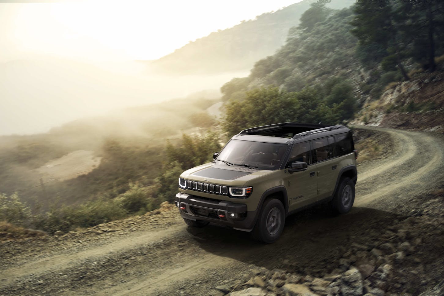 Ein Jeep Recon.