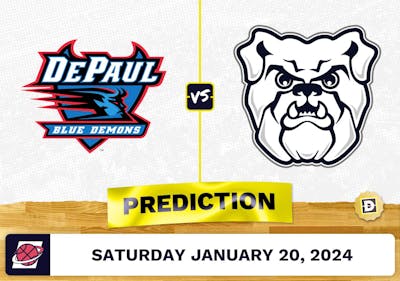DePaul vs. Butler Prediction, Odds, College Basketball Picks [1/20/2024]