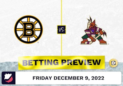 Bruins vs. Coyotes Prediction and Odds - Dec 9, 2022