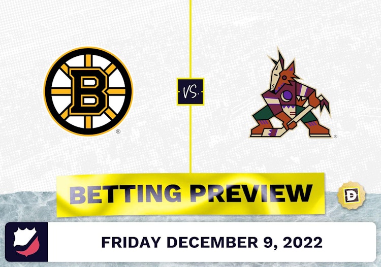 Bruins vs. Coyotes Prediction and Odds - Dec 9, 2022