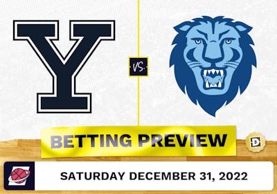Yale vs. Columbia CBB Prediction and Odds - Dec 31, 2022