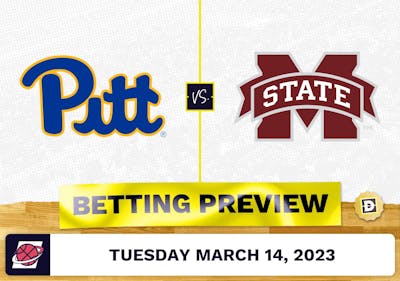 Pittsburgh vs. Mississippi State CBB Prediction and Odds - Mar 14, 2023