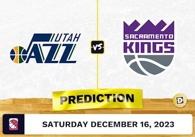 Utah Jazz vs. Sacramento Kings Prediction, Odds, Picks for NBA Saturday [12/16/2023]
