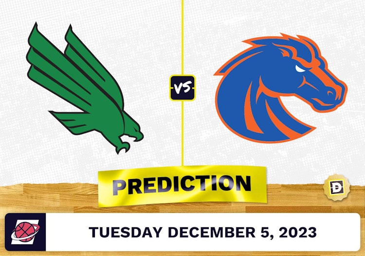 North Texas vs. Boise State Basketball Prediction - December 5, 2023