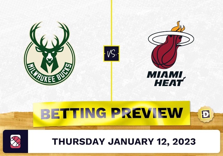 Bucks vs. Heat Prediction and Odds - Jan 12, 2023