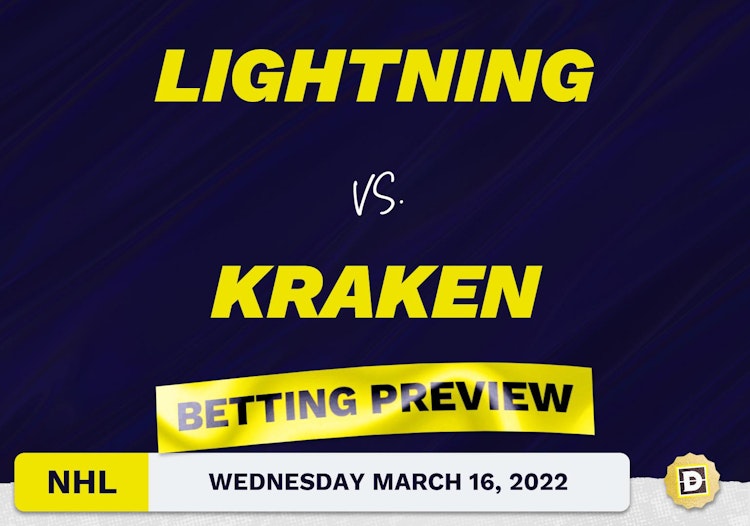 Lightning vs. Kraken Predictions and Odds - Mar 16, 2022