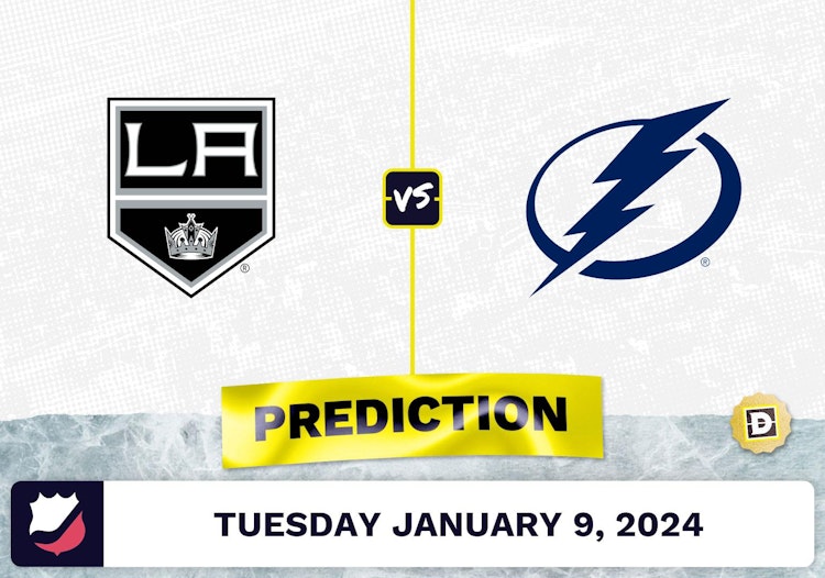 Los Angeles Kings vs. Tampa Bay Lightning Prediction, Odds, NHL Picks  [1/9/2024]