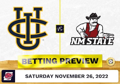 UC Irvine vs. New Mexico State CBB Prediction and Odds - Nov 26, 2022
