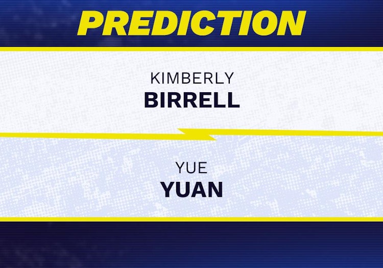 Kimberly Birrell vs Yue Yuan Tennis Prediction.