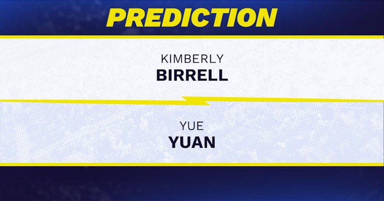 Kimberly Birrell vs Yue Yuan Tennis Prediction.