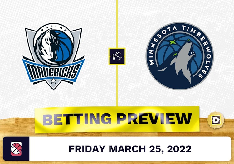 Mavericks vs. Timberwolves Predictions and Odds - Mar 25, 2022