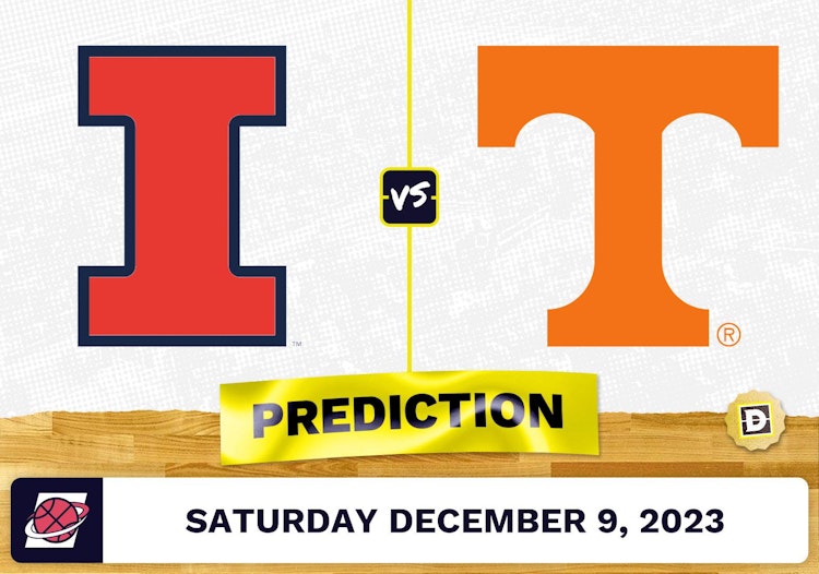 Illinois vs. Tennessee Basketball Prediction - December 9, 2023