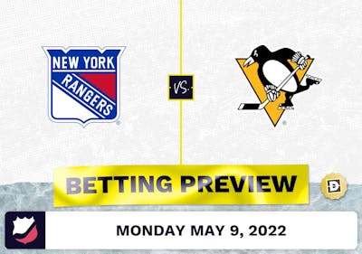 Rangers vs. Penguins Prediction and Odds - May 9, 2022
