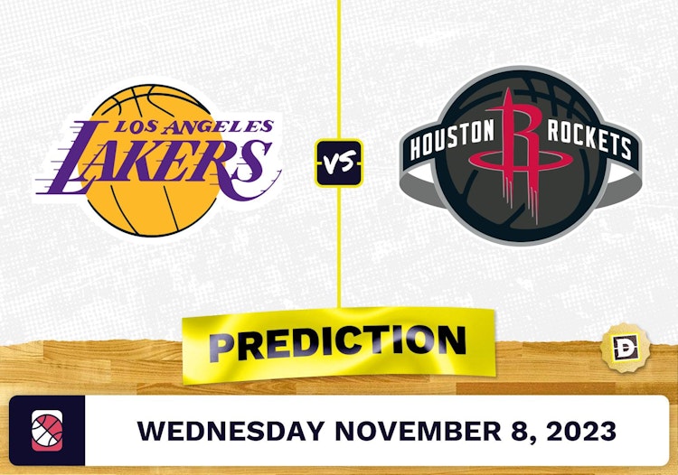 Lakers vs. Rockets Prediction and Odds - November 8, 2023