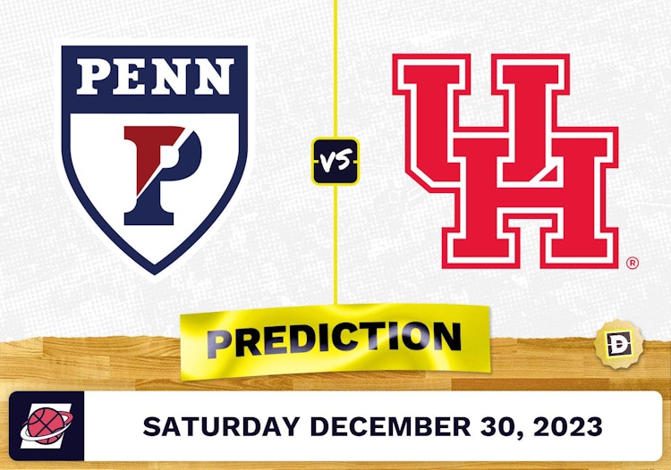 Pennsylvania vs. Houston Prediction, Odds, College Basketball Picks  [12/30/2023]